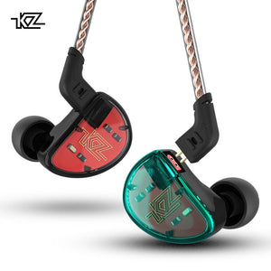 KZ AS10 5BA Balanced Armature Driver HIFI Bass Earphones