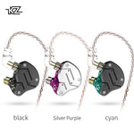 KZ ZSN Metal Hybrid Technology Earphones
