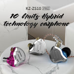 KZ ZS10 Pro Metal Headset